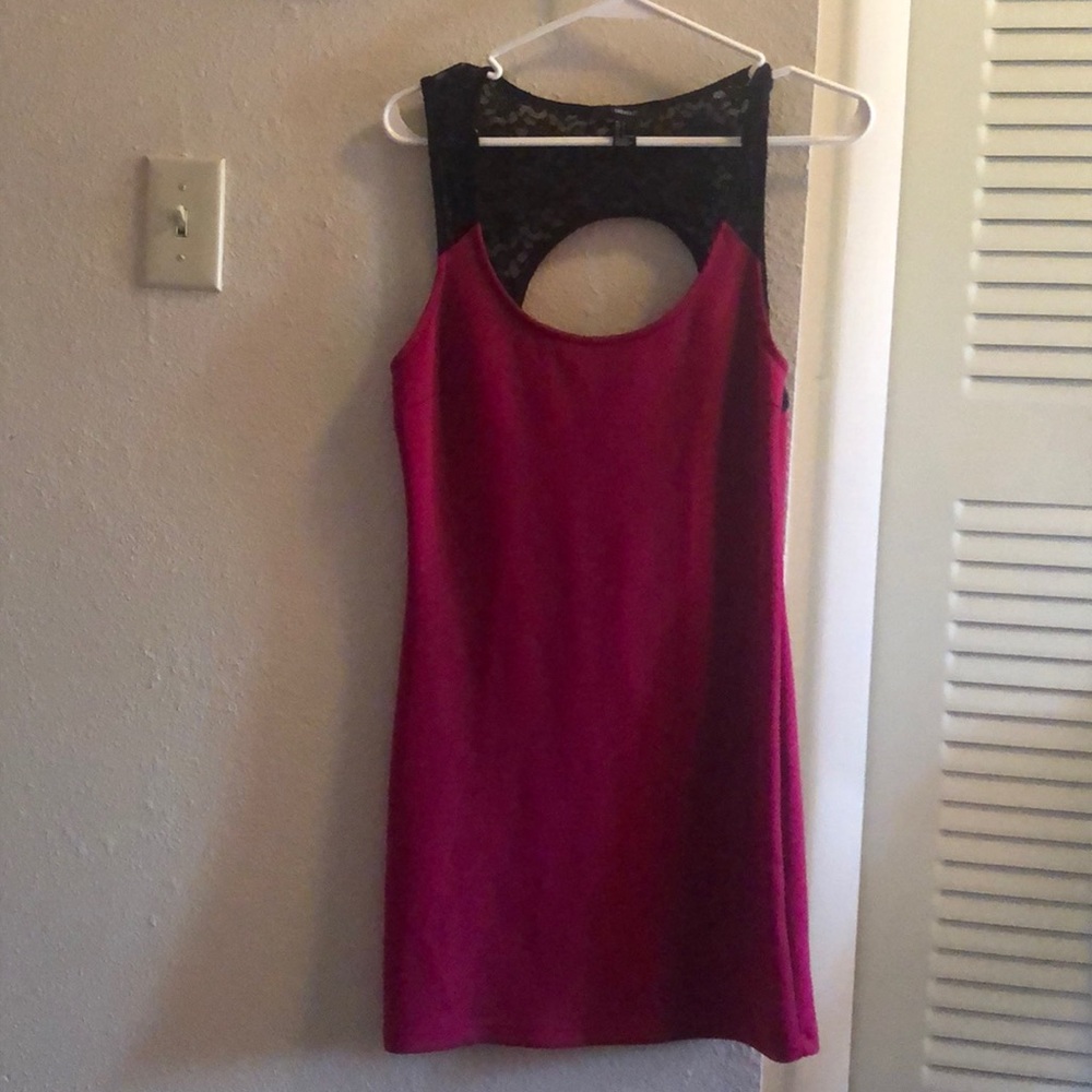 Magenta dress 👗
